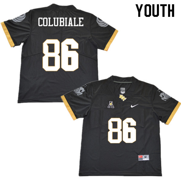 Youth #86 Michael Colubiale UCF Knights College Football Jerseys Sale-Black